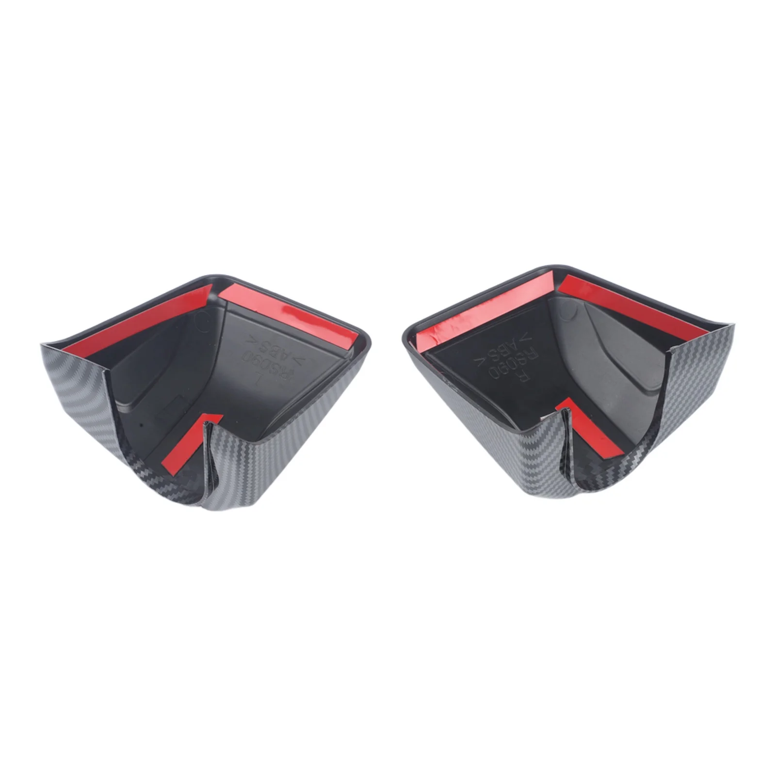 Set of 2 Carbon Fiber Side Rearview Covers Compatible with For Toyota For FJ Cruiser 2007 2022 Includes Both Left and Right