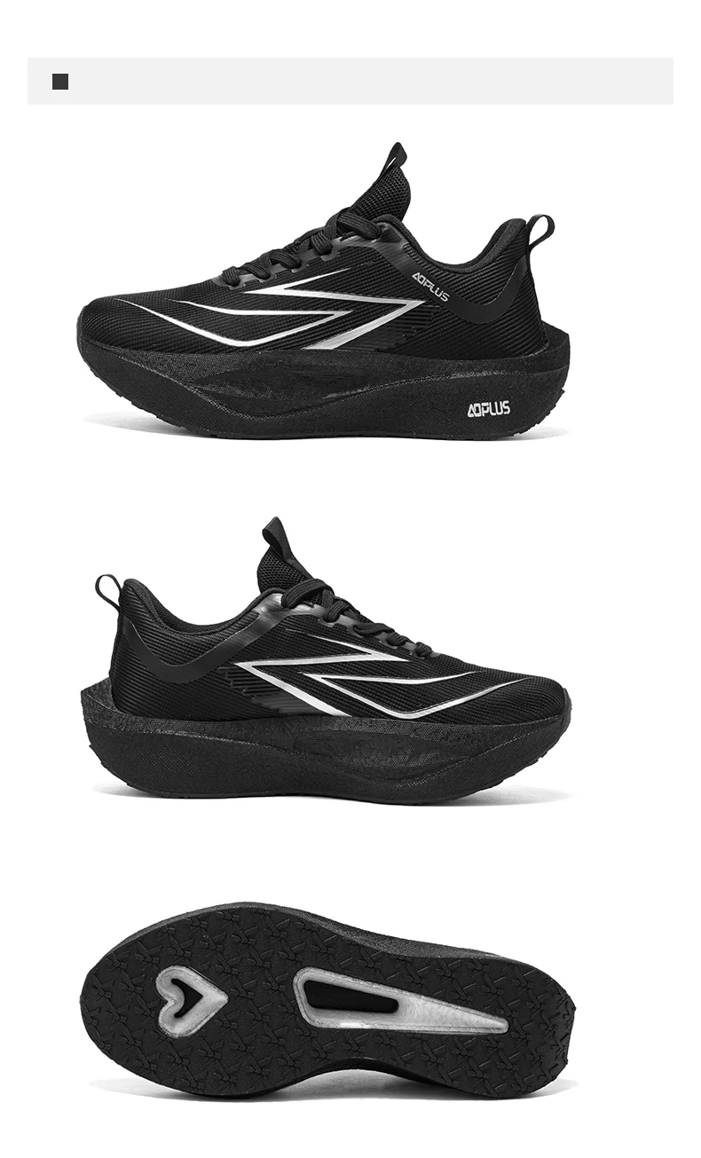 Herren Marathon-Laufschuhe mit Carbonplatte, Spezial-Sportschuhe für Outdoor, Atmungsaktiv, Leicht, Bequeme Damen-Sneaker – Detail 9