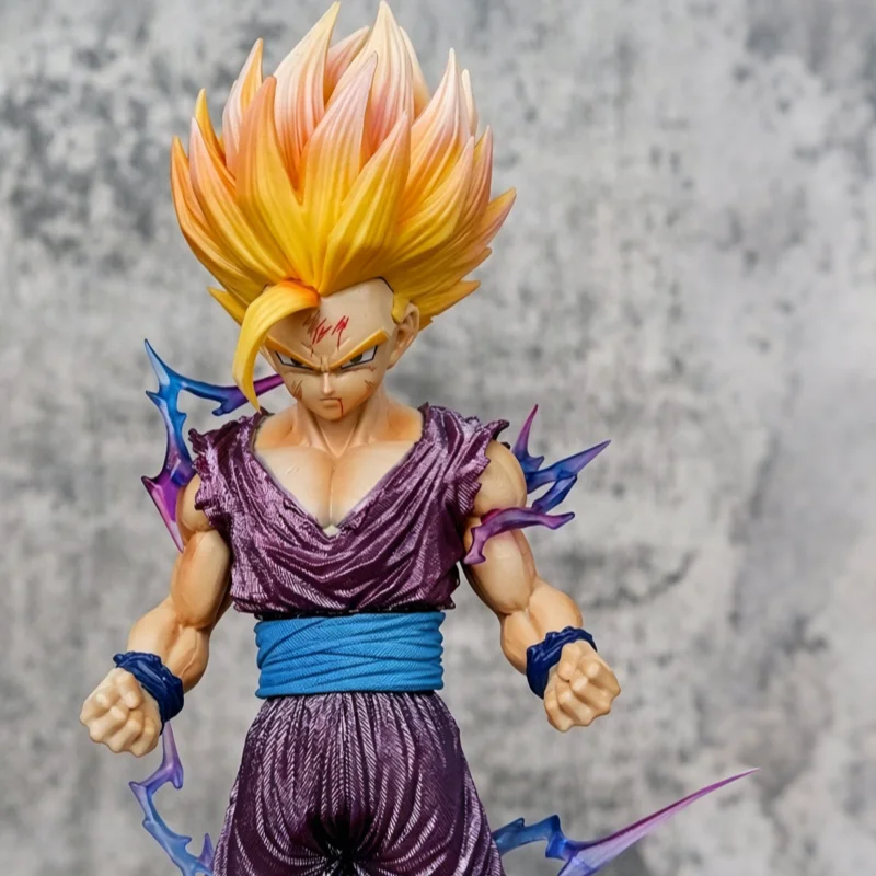 

Dragon Ball Z SSJ2 Gohan Figure with Battle Effect Base Anime Collectible Model for Home Display Perfect Gift for Dragon Ball Co