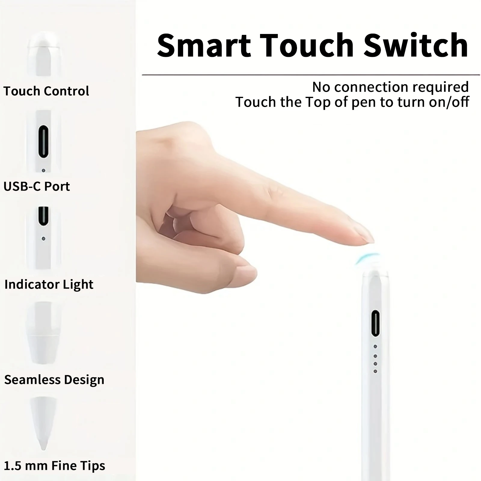 Universal Stylus Pen for Android IOS Touch Screen Capacitive Pen for iPad for Apple Pencil Drawing Pen For Huawei Xiaomi Phone