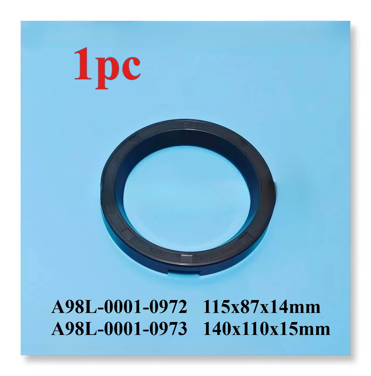 1pc Lower Rotating Arm Shaft Seal F490 F491 V-Packing A98L-0001-0972 A98L-0001-0973 for Fanuc Wire Cut EDM Machine