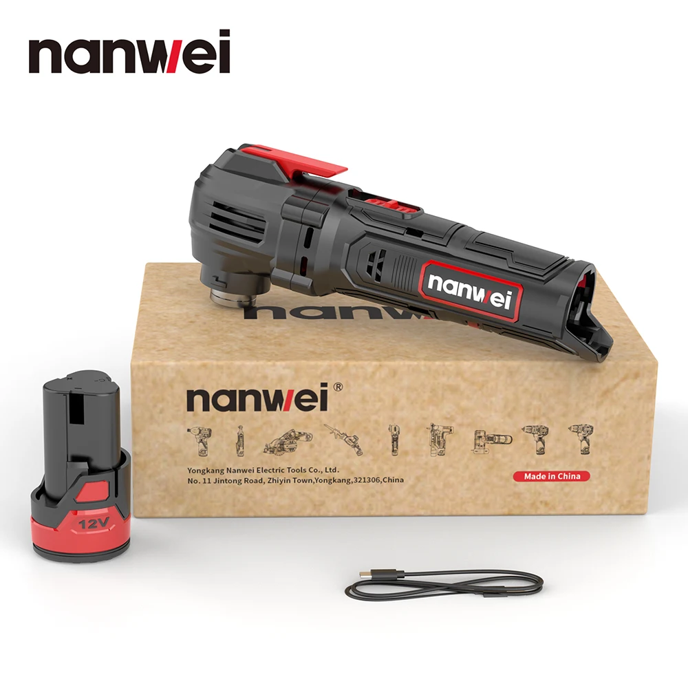 NANWEI 12v multifunctional shovel Type-c charging interface universal woodworking multifunctional cutting machine