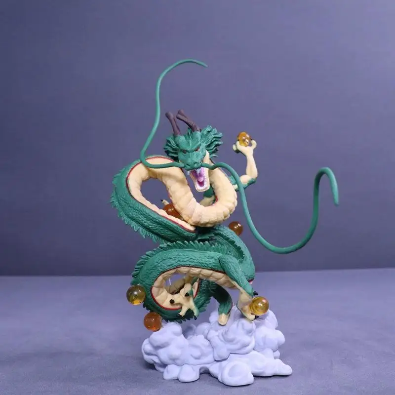 Dragon Ball Z Shenron Handmade Model Statue PVC Anime Shenlong DBZ Wishing Dragon Collectible Figurine Adorable Toy Charm Gift