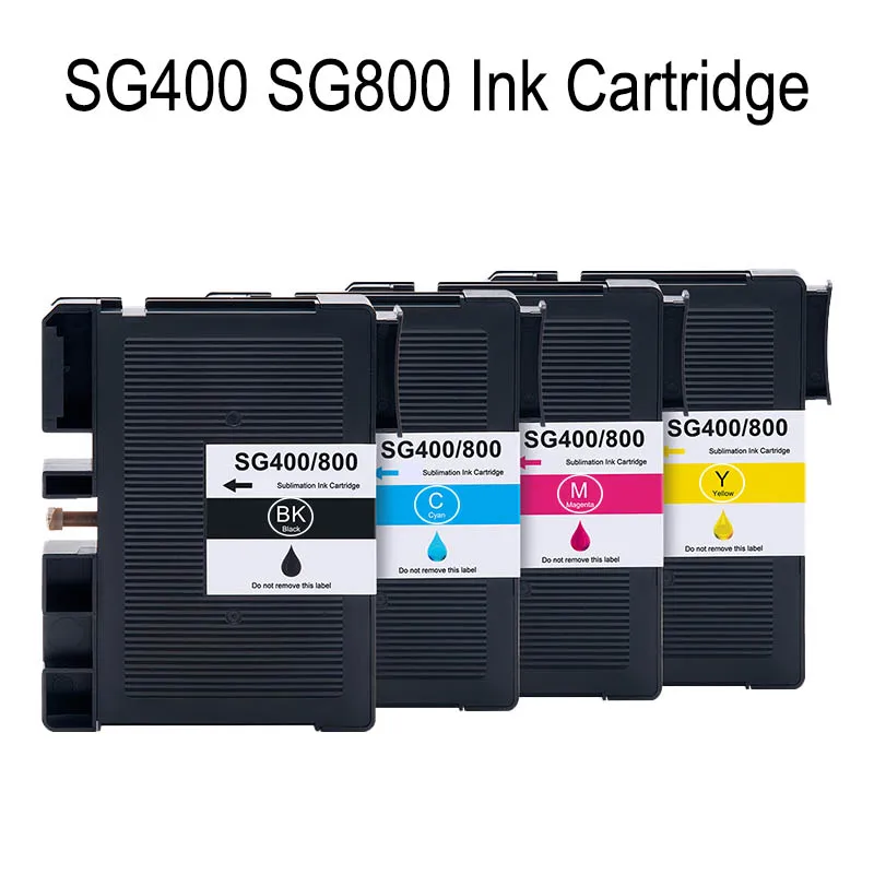 

SG400 SG800 Sublimation Ink SG400 SG800 Ink Cartridge for Ricoh Compatible SAWGRASS SG400 SG800 Printer