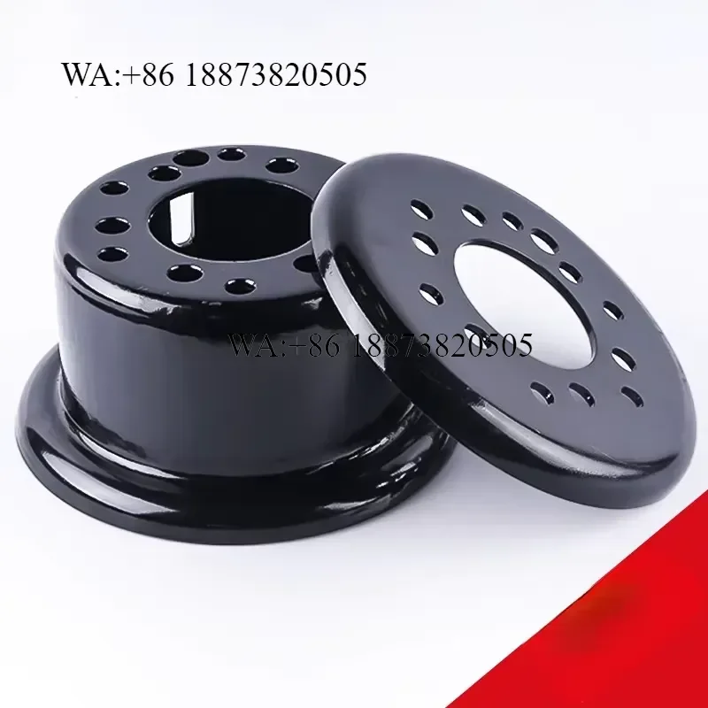 for 8 inch OTR Rims 4.33R-8 Forklift 2 piece Rims 18X7-8 Industrial Steel Rims Factory Custom