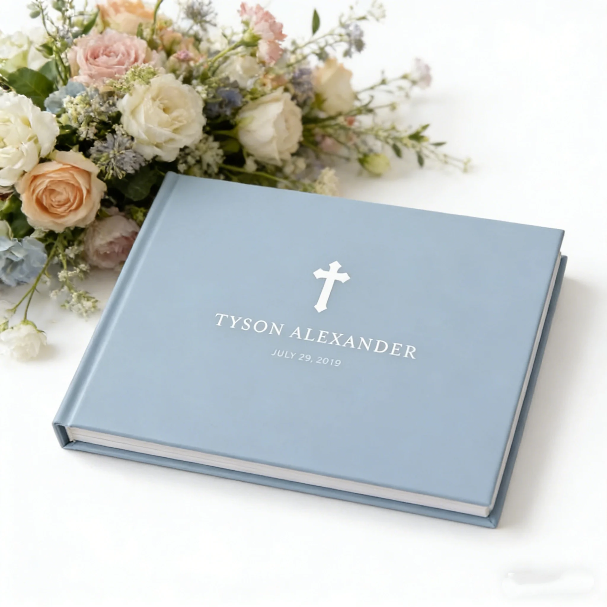 custom-religious-ceremony-guestbook-blank-hardcover-sign-in-book-for-baptism-christening-with-gold-foil-option
