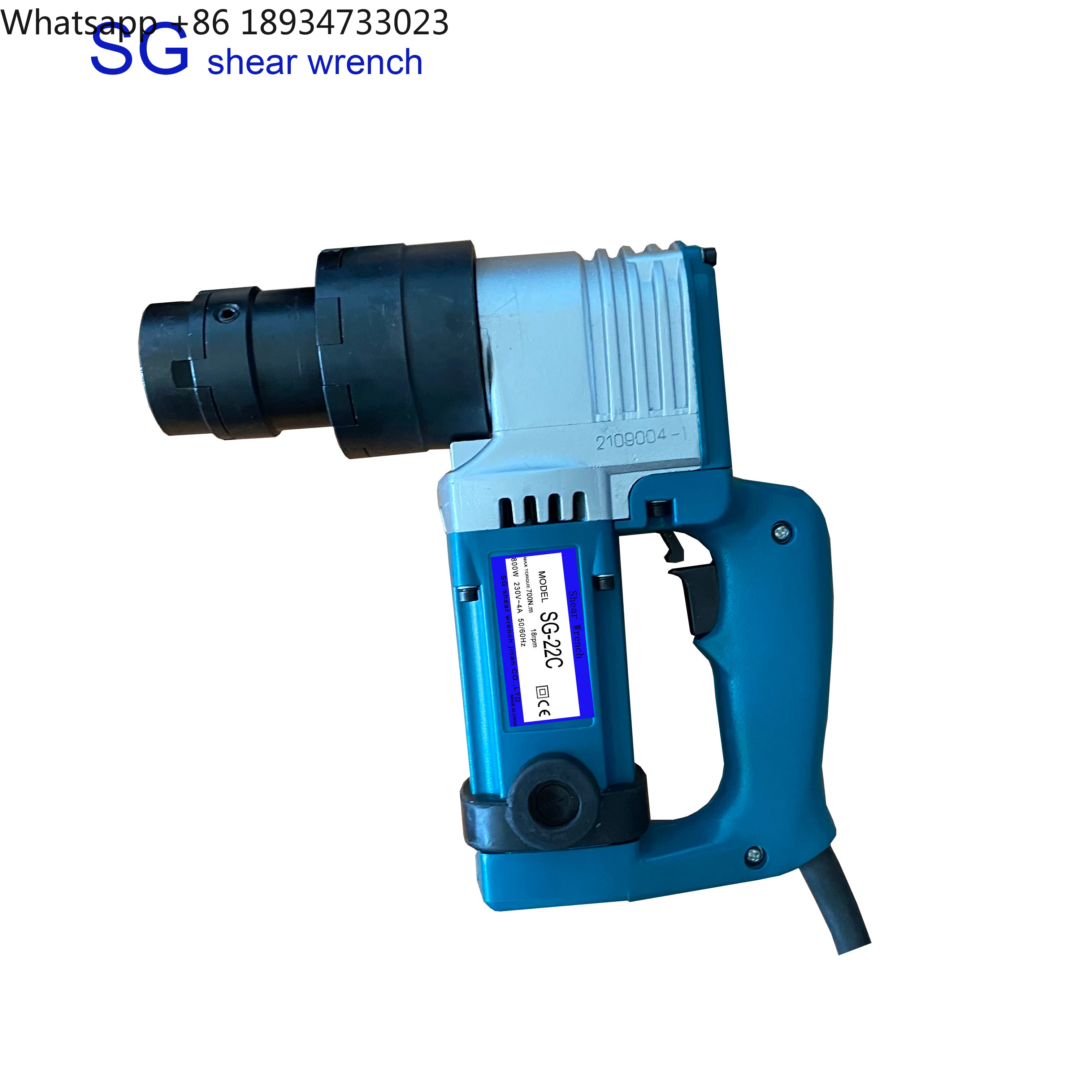 

SG-22C Industrial Electric Shear Wrench 220V M20 Tension Control Bolt