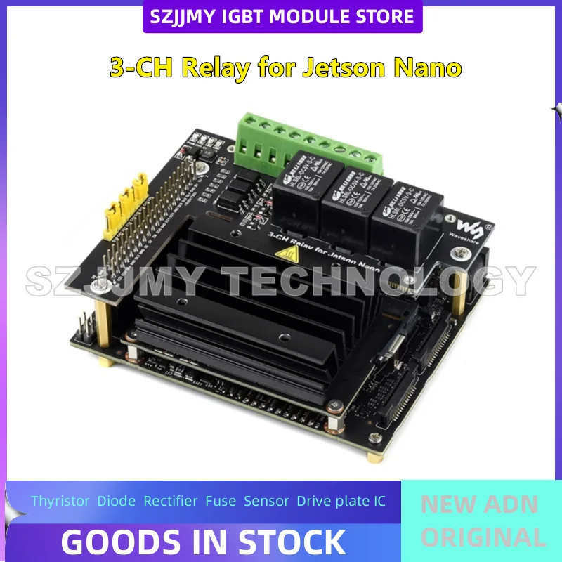 Jetson Nano Nvidia Relay Expansion Board 3-way Relay Control with Optocoupler Isolation  NEW ORIGINAL IN STOCK view 2