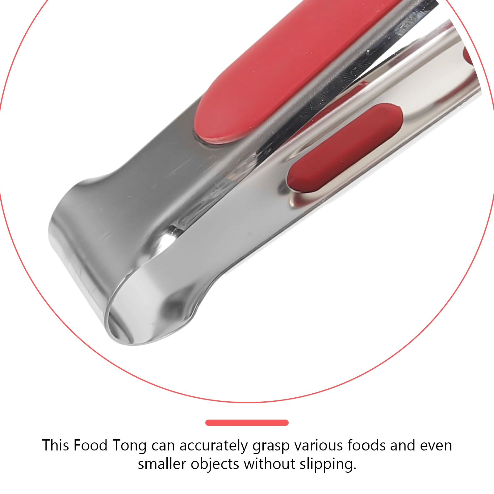 

BBQ Tongs Food Serving Picnic Bread Clip 304 Stainless Steel Grilling Accessories