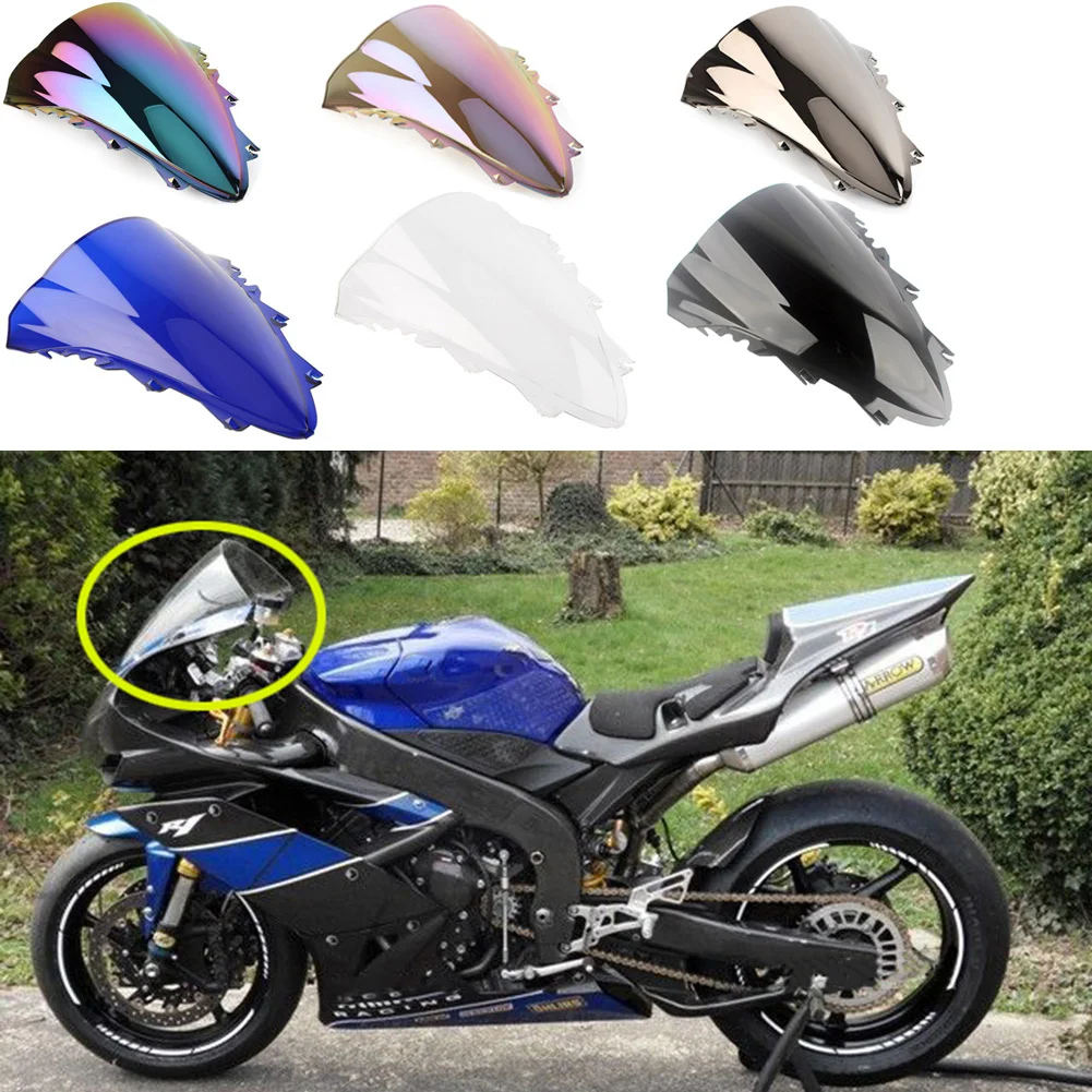 

Переднее ветровое стекло для мотоцикла Yamaha YZF-R1 2007-2008, 1 шт.