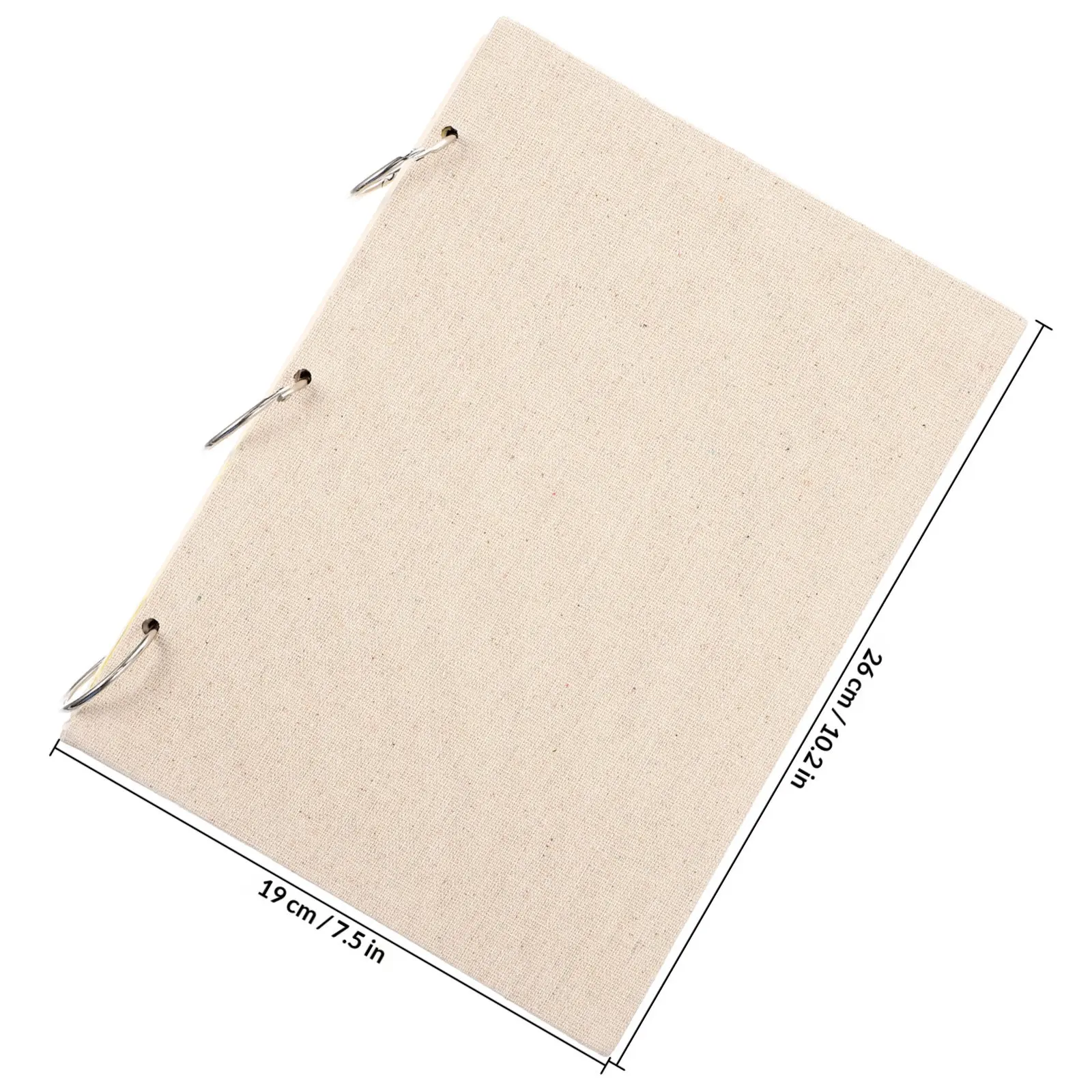 High Grade Paper Sketchbook Hardcover Loose Leaf Drawing Pad for Artists Students Teachers Ballpoint Pens Gel Pens Colored