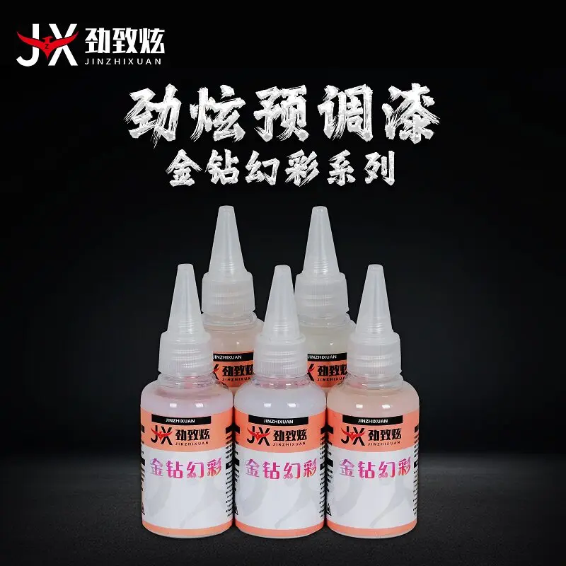 

Oil Spray Paint Colorful Pearl Series Dilute Free Pre Mixed Paint Building Block Car Model Figure Production