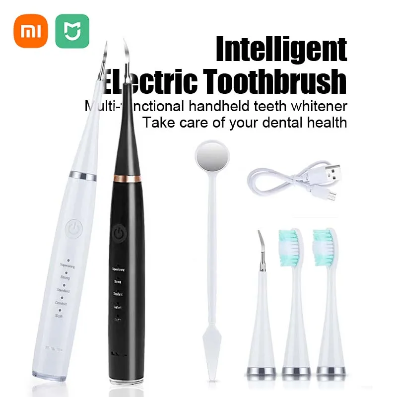 Xiaomi Intelligent Electric Toothbrush Multifunction IPX6 Waterproof USB Rechargeable Household Handheld Tartar Removers Durable