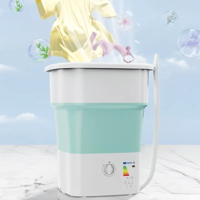 

Durable Foldable Washing Machine Stable Large Capacity Strong Power Portable Washing Machine Convenient Household Appliances