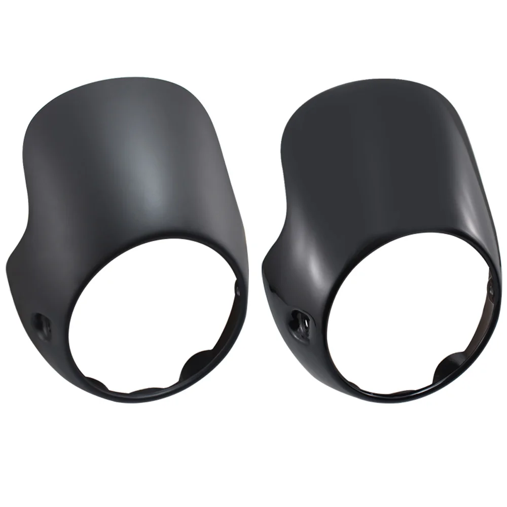 7.5inch Moto Headlight Fairing Cowl Retro Surround Windshield For Triumph Bonneville T100 T120 Thruxton Ducati Honda Cafe Racer