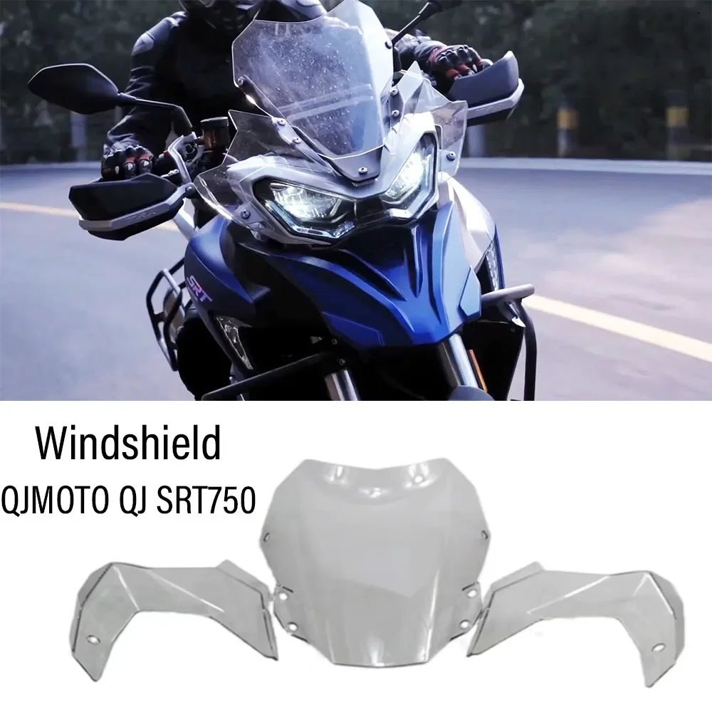 New For QJMOTO SRT750 Original Accessories Windshield Sports Windscreen Wind Deflector Fit SRT750X 750SRT SRT 750X 750