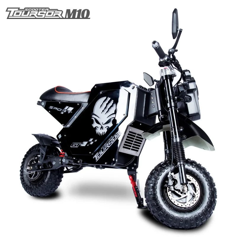Electric motorcycle M10 10000W motor 72V50AH battery mountain e-bike high performance all-terrain riding Electric off-road bike image 4