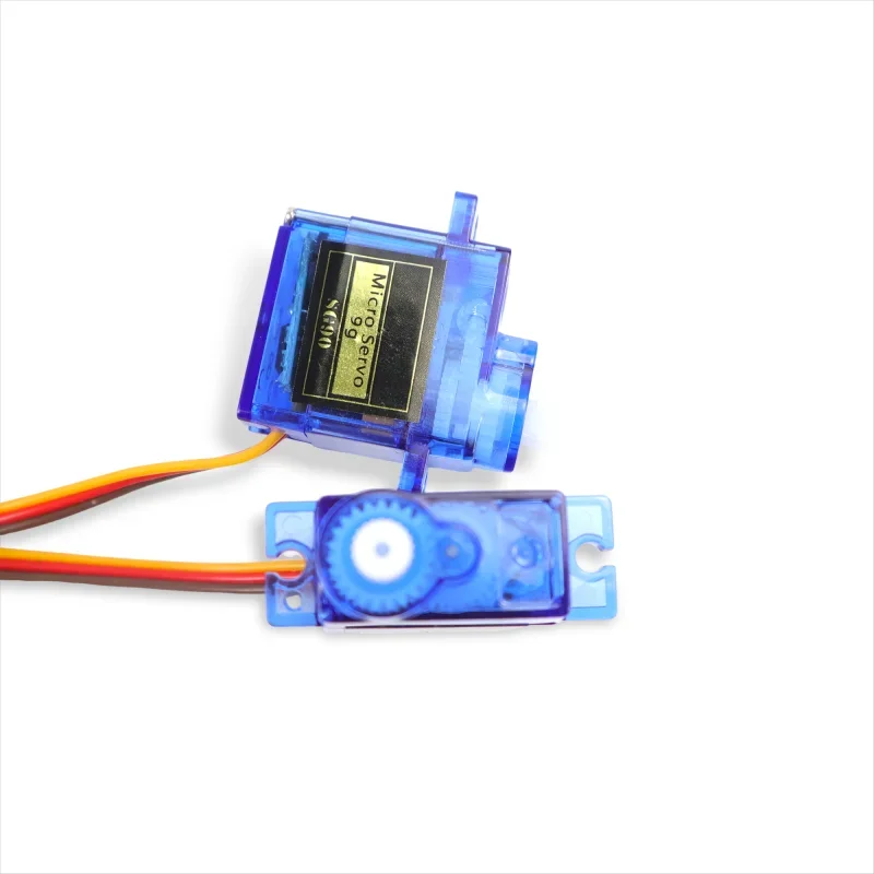 Nuevo 1/3/8 Uds SG90 9G Micro servomotor 90-180/360 grados para Micro engranaje de ala fija RC Robot helicóptero avión mini coche