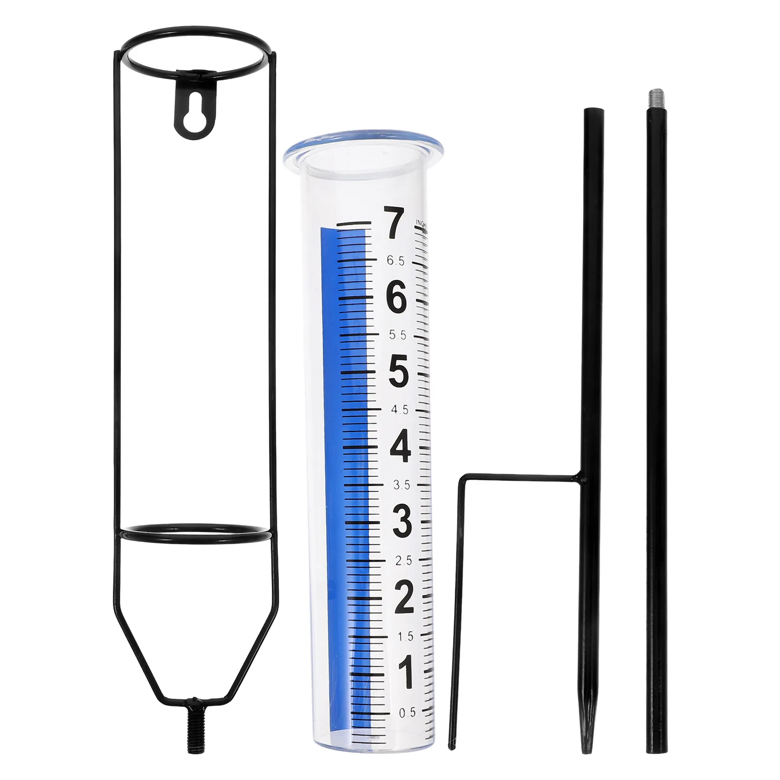 

Garden Rain Gauge Measuring Cup Large Outdoor Wrought Iron Plastic Lawn Water Tool Yard Humidity Meter Weather Instrument