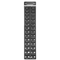 A96I-28 Size Nut And Bolt Thread Checker Bolt Size And Thread Gauge Bolt Gauge Durable Black