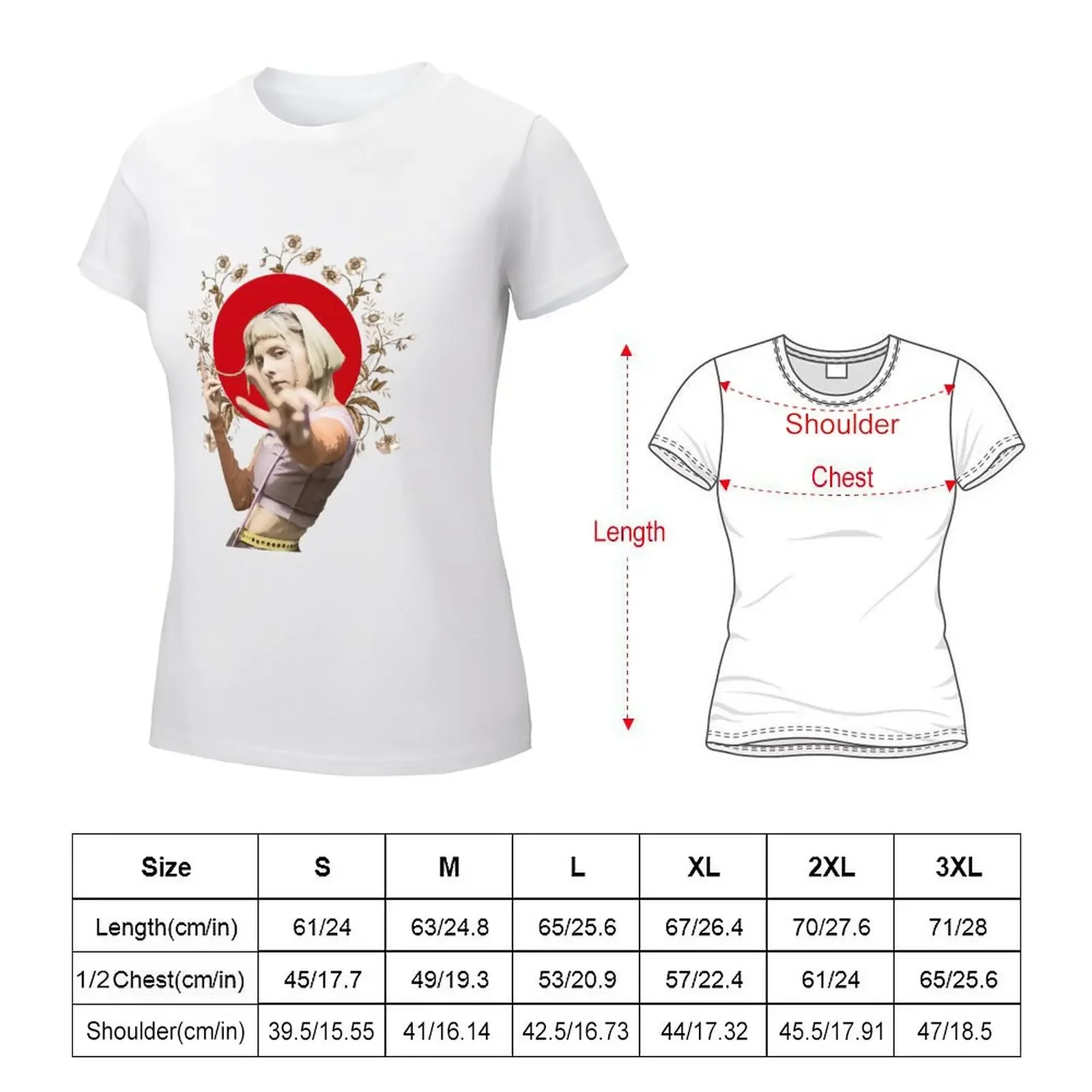 AURORA AKSNES Collage (Unframed) T-shirt summer tops shirts graphic tees western t-shirt dress for Women