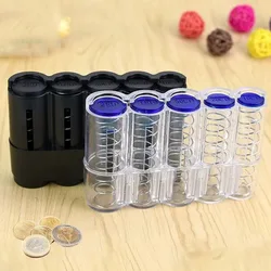 Coin Storage Euro Coin Mechanism Coin Holder Euros Box Taxista Purse Safe for Money CXG03