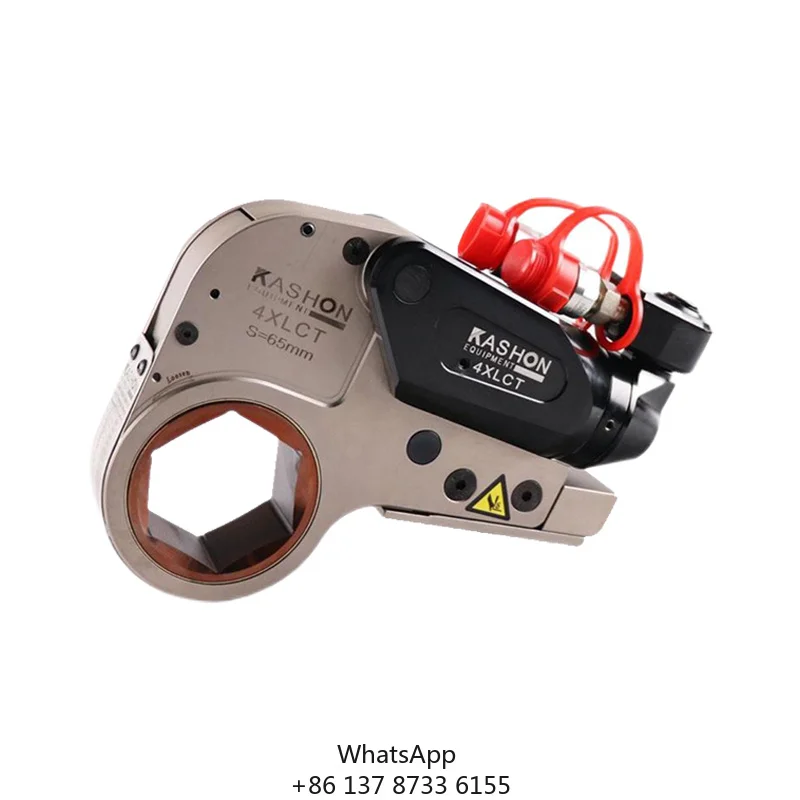 Llave de Torsión Hidráulica de Perfil Bajo 4XLCT 5392Nm, Equivalente a Hytorc, con Cassette de Trinquete, Herramientas Hidráulicas