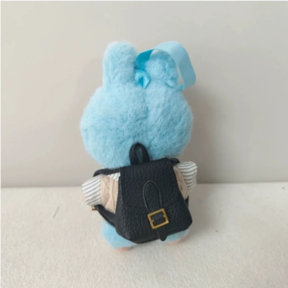 For 3.0/4.0 Labubu Doll Colorful Scarf And Milk Tea Backpack Love Clothes Full Outfit Set Doll Accessories Labubu Clothes Gift #4