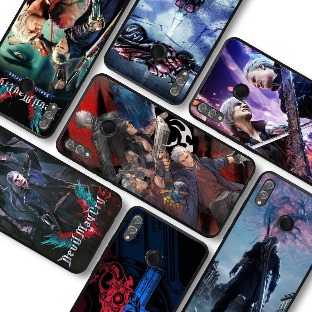 D-Devil May C-Cry Phone Case For Samsung A 13 21 30 31 32 51 52 53 70 for Huawei Honor 50 60 70 for OPPO vivo