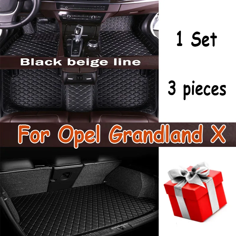 

Floor Mat For Opel Grandland X 2017~2022 Carpet Anti-dirty Pad Car Mats Fully Set Tapete De Carro Car Mats Floor Car Accessories