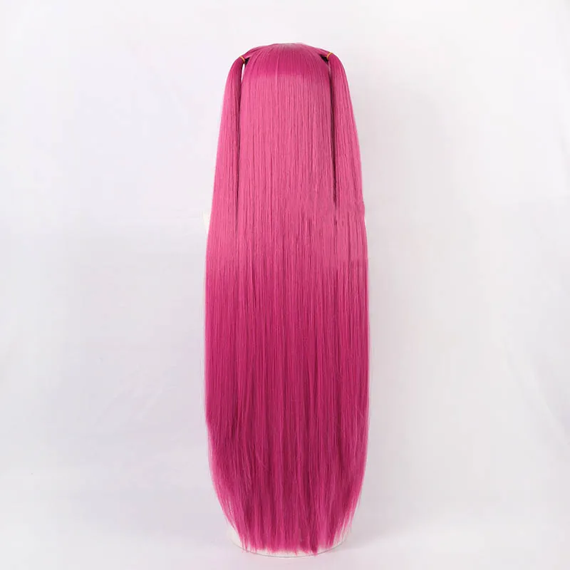 Mira cosplay peruca anime demon caçadores fio de cabelo de alta temperatura cabelo longo com touca peruca para mulher