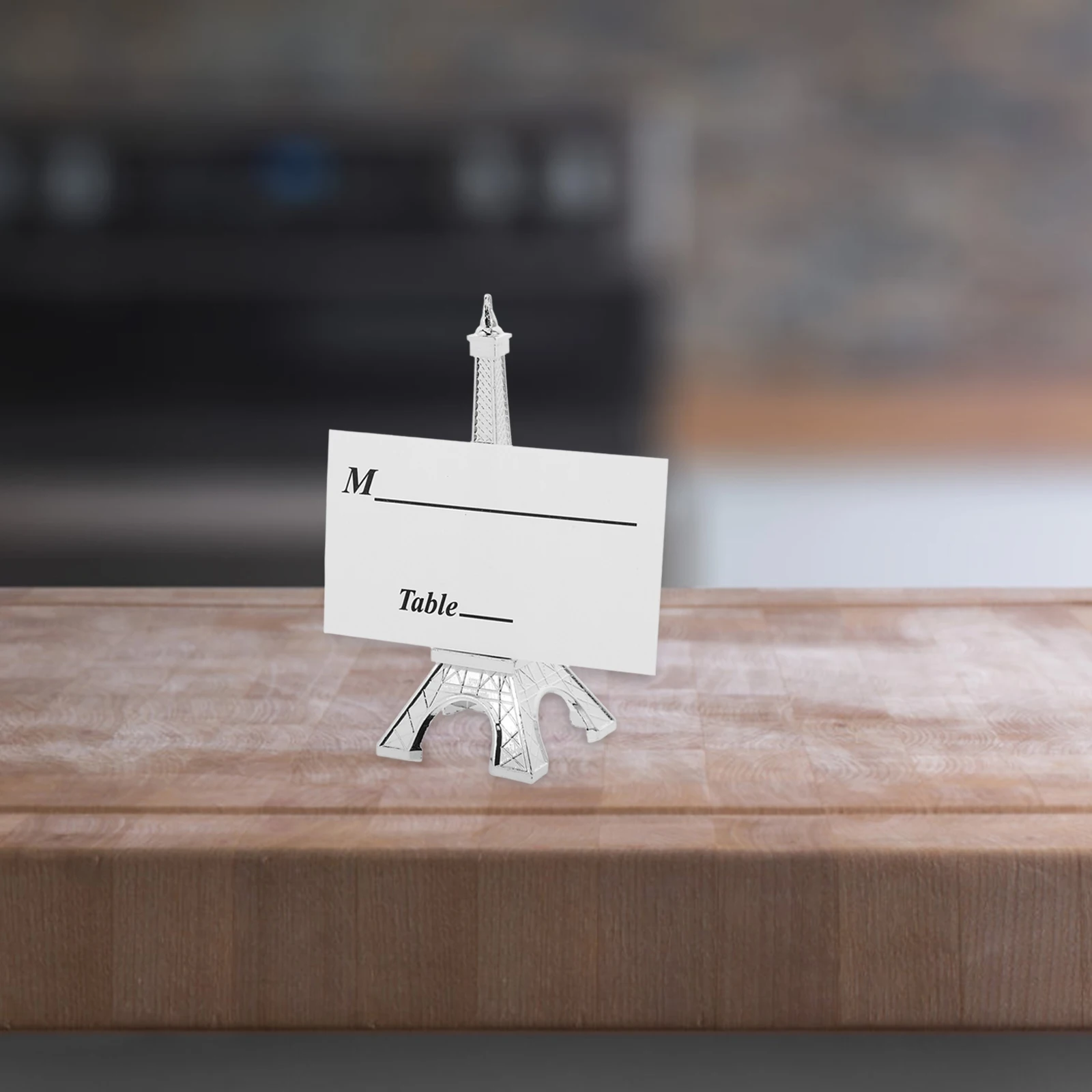 

Picture Holders Photo Stand Memorandum Placecard Display Business Silver Stands