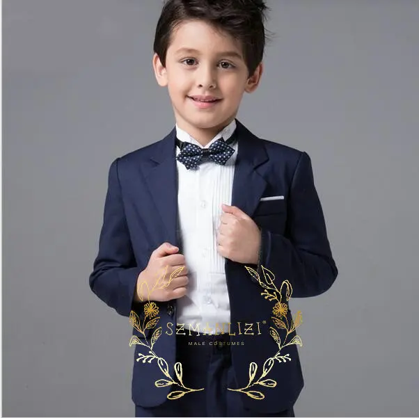 

Suits For Boys 2 Piece Wedding Dovetail Party Jacket Set Formal Kids Blazer Pants Terno Infantil Menino Ensembles De Blazers