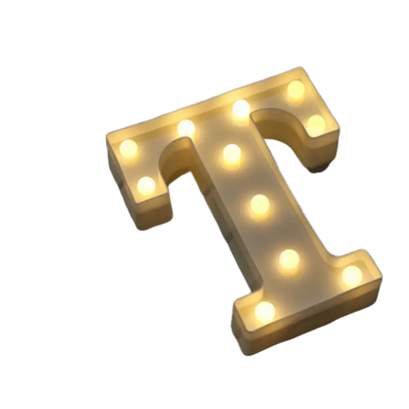 Luminous Number Lamp Alphabet Letter LED Lights Birthday Valentine's Day Wedding Party Decor 0-9 Digital A-Z Letters Night Light - Image 19