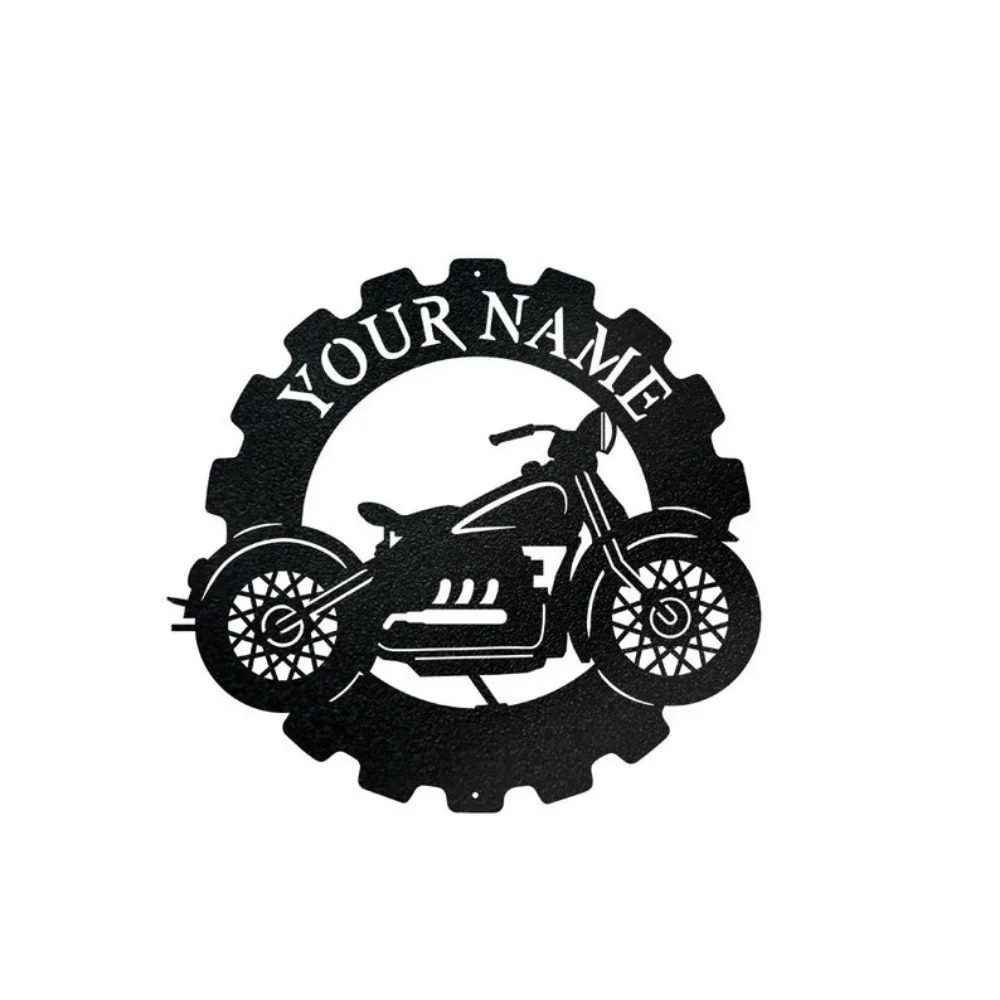 Motorcycle Classic Collection Metal Sign,Exquisite Vintage Decor,Durable & Ideal Gift for Garage,A Must for Man Cave Enthusiasts