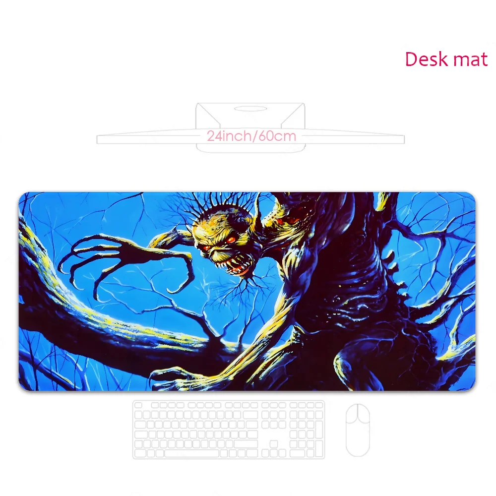 I-iron Maiden Cool Beautiful Anime Mousepad Mouse Mat Desk Mat Large Gaming Accessories Prime Gaming XXL Keyboard Pad