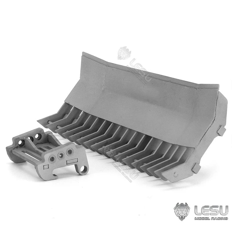 

Metal Shovel Rake Bucket for LESU 1/14 RC Hydraulic Skid Steer Loader Bobcat Aoue LT5H LT5 Remote Control Vehicles