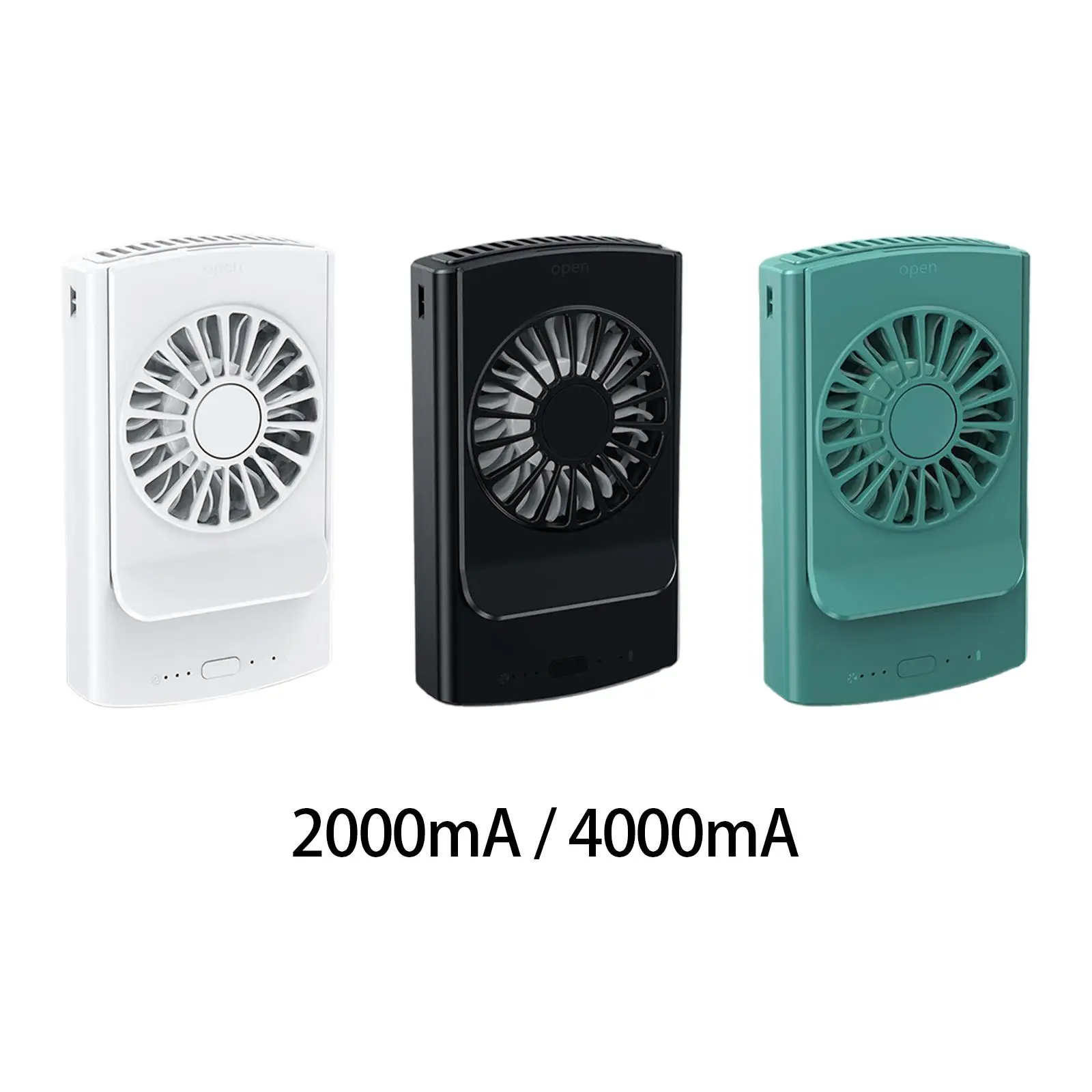 

Portable Waist Clip Fan Mini Cooling Fan USB Rechargeable Small Personal Fan,Neck Hanging Fan for Office Climbing Farm Work