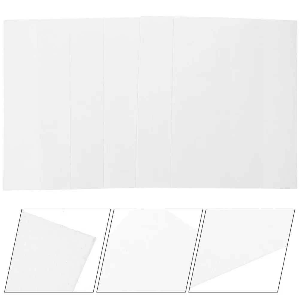 

10pcs Embroidery Stabilizer Adhesive Backing Water Soluble Sheets For Machine Hand Embroidery Diy Sewing Supply A5 Size Fabric