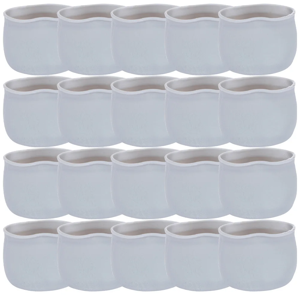 

50Pcs Table Feet Protectors Silicone Chair Leg Caps Anti-Slip Waterproof Scratch-Resistant Floor Mats for Home Furniture