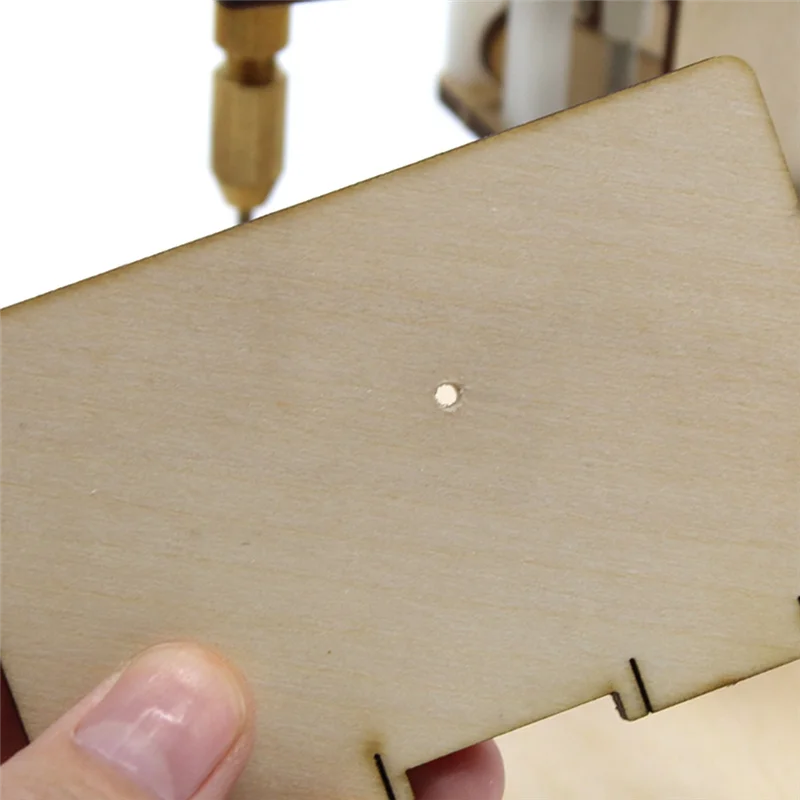 AT82-Mini Table Drill For Bench Drilling Machine Kids DIY Science Toys Scientific Experiment Kit