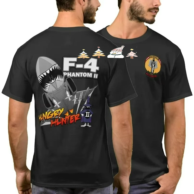 Marine VMFA-235 Fighter Attack Squadron F-4 Phantom Fighter T-Shirt 100% Cotton O-Neck Summer Short Sleeve Casual Mens T-shirt