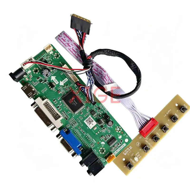 コントローラードライブボード-n101l6-ht101wsb-ltn101nt02-n101lge-1024x600-lvds-40ピン-1024-600-ノートパソコンモニターパネル-vga-dvi-hdmi-キット対応
