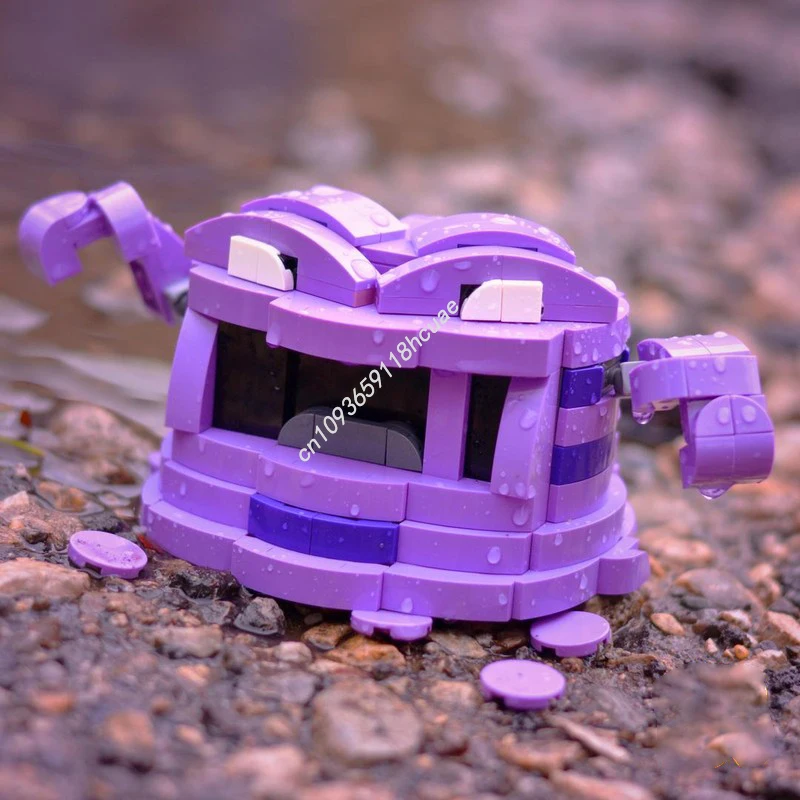 

293 шт. MOC Sticky Nan строительные блоки Рождественский подарок DIY креативный комплект дисплея идеально подходит для декора комнаты для хобби