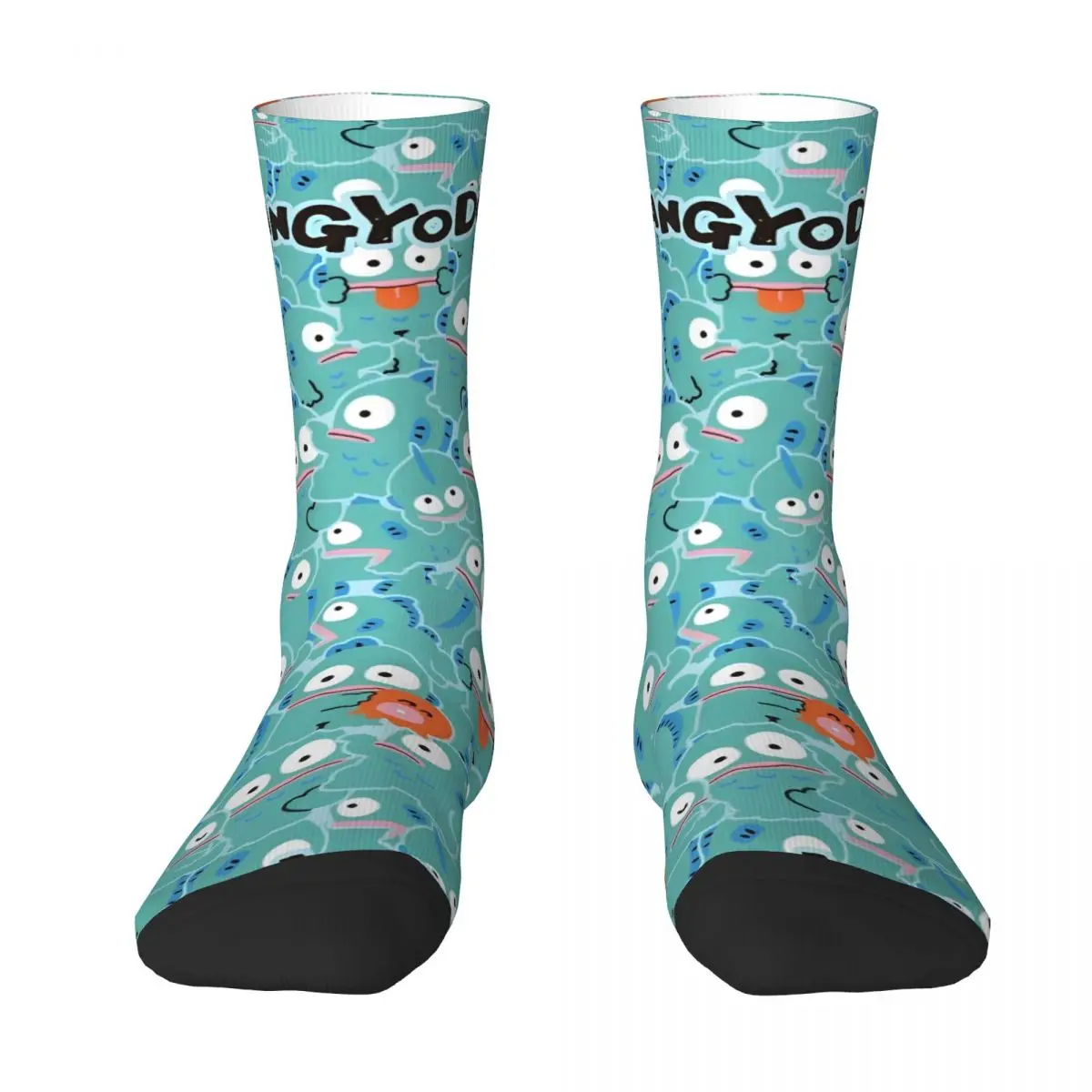 Hangyodon Cartoon Socks Funny Stockings Spring Anti Skid Men's Socks High Quality Design Running Sports Socks