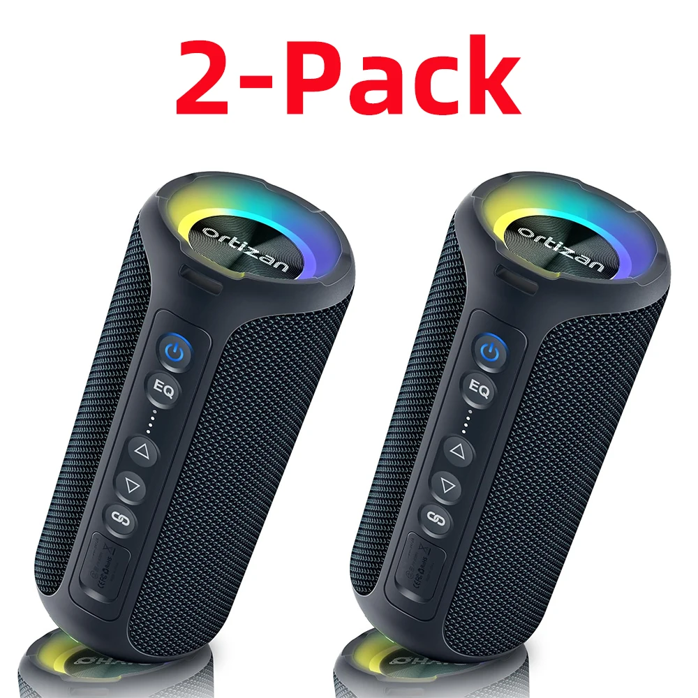 Ortizan-ポータブルBluetoothスピーカー,ワイヤレススピーカー,40W,30