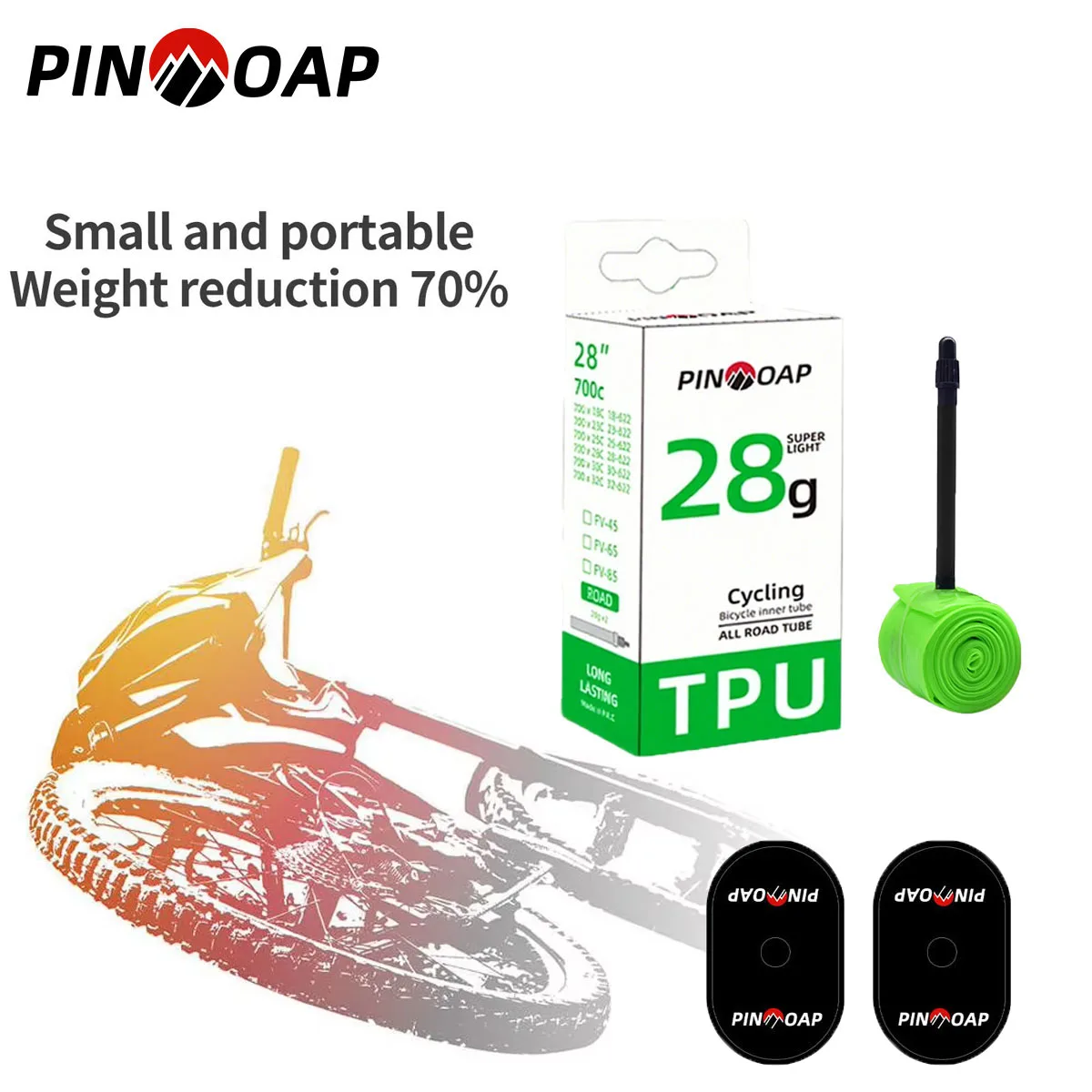 AliExpress pinmoap PINMOAP Bicycle Inner Tubes Are Puncture Resistant And Heat-Resistant Suitable For Various Types Of Road Car Inner Tubes