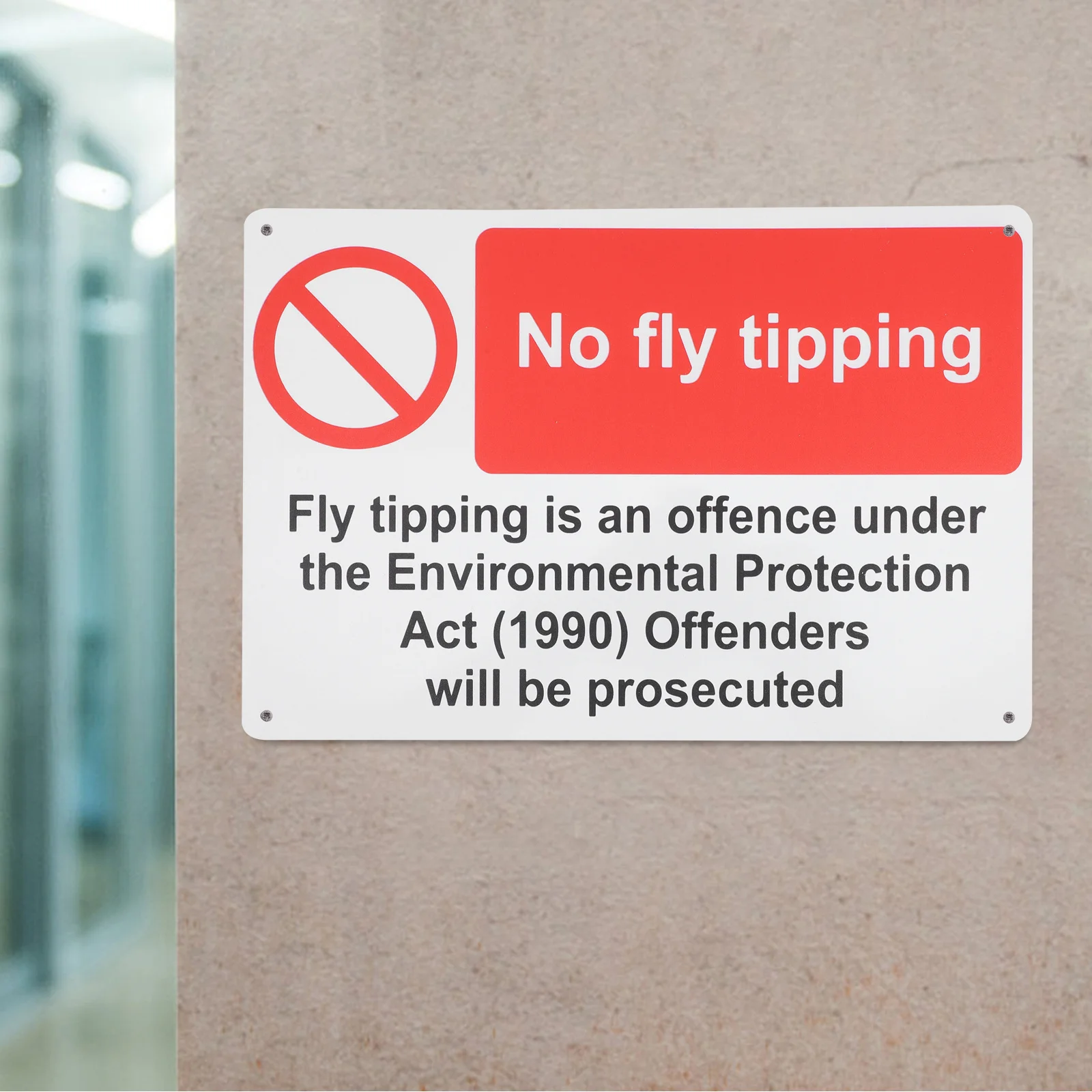 

1pc Dumping Replaceable No Littering Warn Metal Warning Sign Heavy Duty Waterproof Iron No Littering Sign Replacement Home Decor
