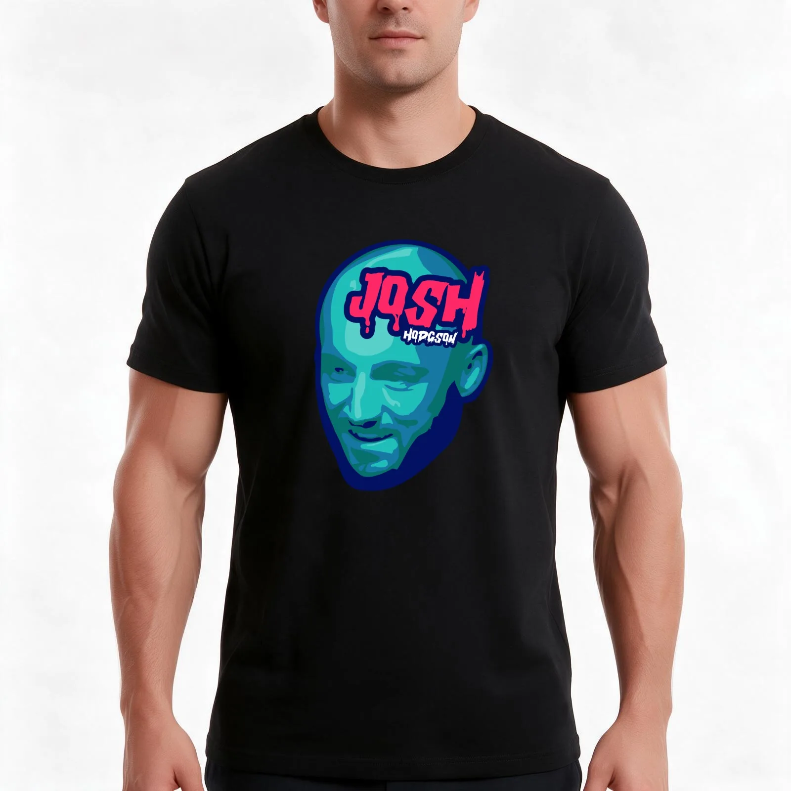 Josh Hodgson NRL Rugby League T-Shirt, Summer Casual Cotton Tee, Oversized Streetwear Tops, Vintage Graphic Print, 100% Cotton