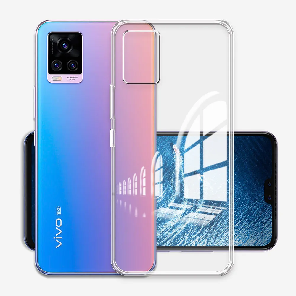 For Vivo S7 V2020A Case Clear Silicone Soft Phone Case For Vivo S7t V2080A /Vivo S7a Clear Protect Coque on VivoS7 S7t S7a Funda